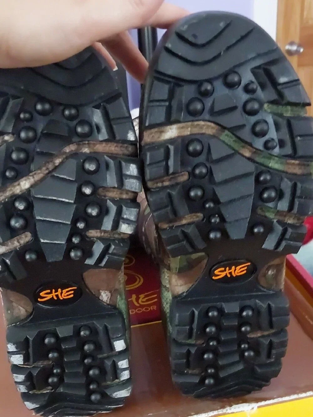 She Outdoor Women’s Camo Waterproof Hunting Boots - Green